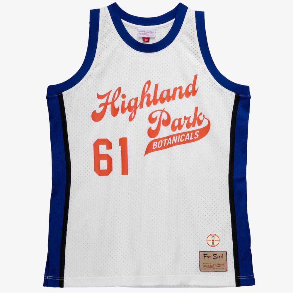 NWT - Mitchell & Ness X Fred Segal Men’s Highland Park Jersey, Size - M